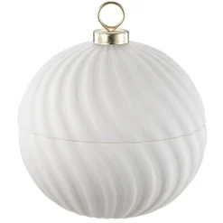 Discount Julekule krukke hvit Gavetips|Julepynt