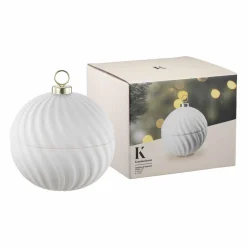 Discount Julekule krukke hvit Gavetips|Julepynt