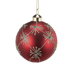 Clearance Julekule krystall Julekuler