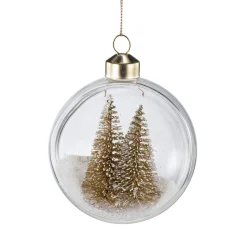 Best Julekule med gulltrær Julekuler