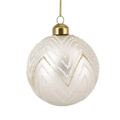 Sale Julekule Miso Hvit Julekuler