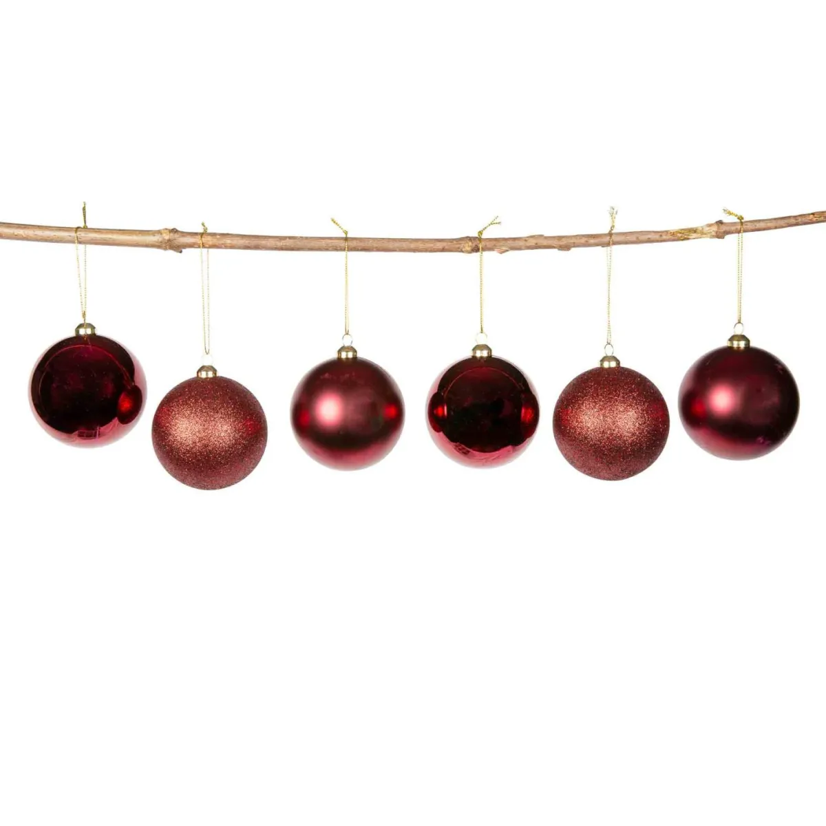 New Julekule mix 6 pack rød Julekuler