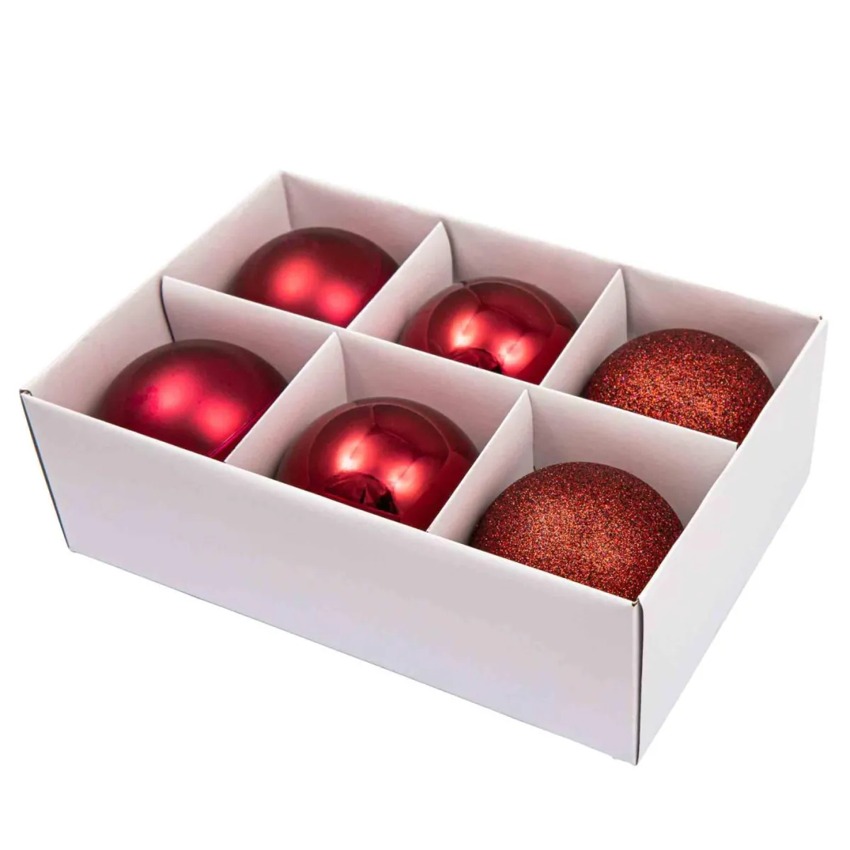 New Julekule mix 6 pack rød Julekuler