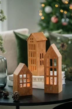 Hot Kanelhus 16,5 cm Lykter|Julepynt