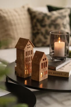 Online Kanelhus Telys H:23cm Lykter|Julelys Og Lysestaker