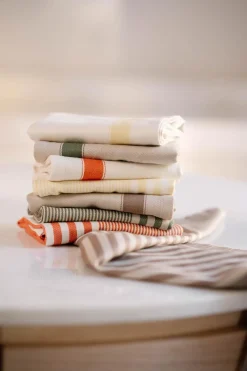 Kjøkkenhåndkle Georg 50x70 sett gul Annen Tekstil|Kjøkkentekstil