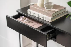 Discount Konsollbord med skuff 110 cm Hyller