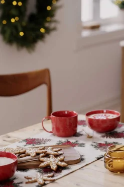 Discount Kopp Christmas Reindeer rød Krus|Servise