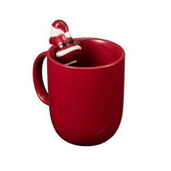 New Kopp med nisse på kanten Krus|Juleservering