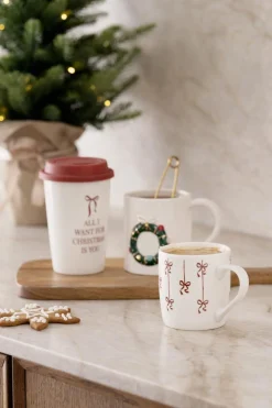 Kopp sløyfer Krus|Juleservering