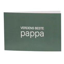 Outlet Kort Verdens beste pappa Kort