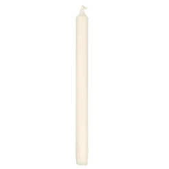 Sale Kronelys 100% stearin 27,5 cm off white Kronelys