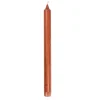 Hot Kronelys 100% stearin 27,5 cm rust brun Kronelys