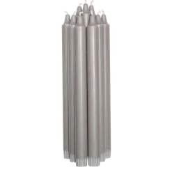 Kronelys 100% stearin 27,5cm sand Kronelys