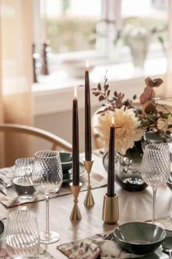 Online Kronelysestake Bianca 8,5 cm Lysestaker