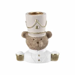 Best Kronelysestake Bjørn 9,5 cm Lysestaker|Julelys Og Lysestaker