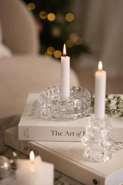 Discount Kronelysestake Glitre 9,6 cm Lysestaker|Julelys Og Lysestaker