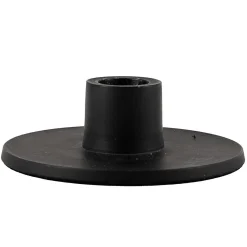 Hot Kronelysestake lana sort 10 cm Lysestaker