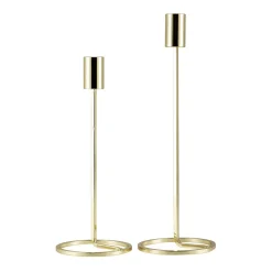 Online Kronelysestake Lea gull 28,5 cm Lysestaker