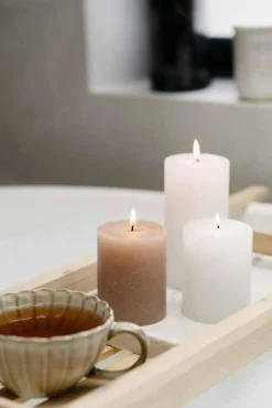 Discount Kubbelys 9 cm hvit Kubbelys