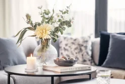 Hot Kubbelys 10 cm hvit Kubbelys