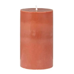 Outlet Kubbelys 100% stearin 10cm rust brun Kubbelys