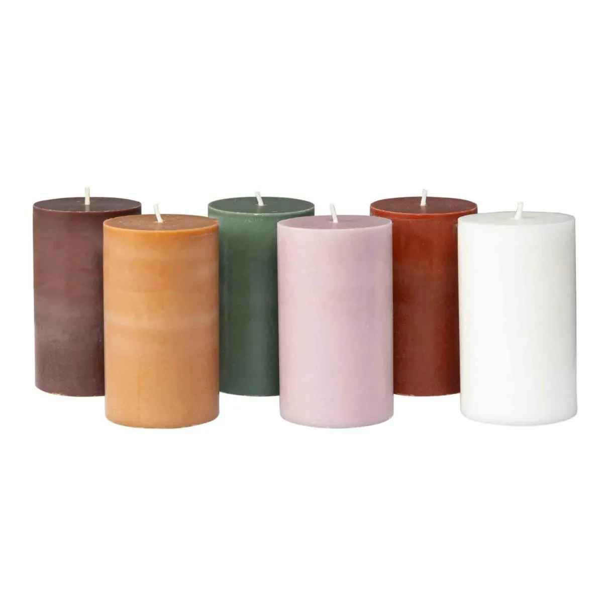 Outlet Kubbelys 100% stearin 10cm woodrose Kubbelys