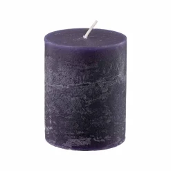 Discount Kubbelys Rustikk 9cm lilla Kubbelys|Julelys Og Lysestaker