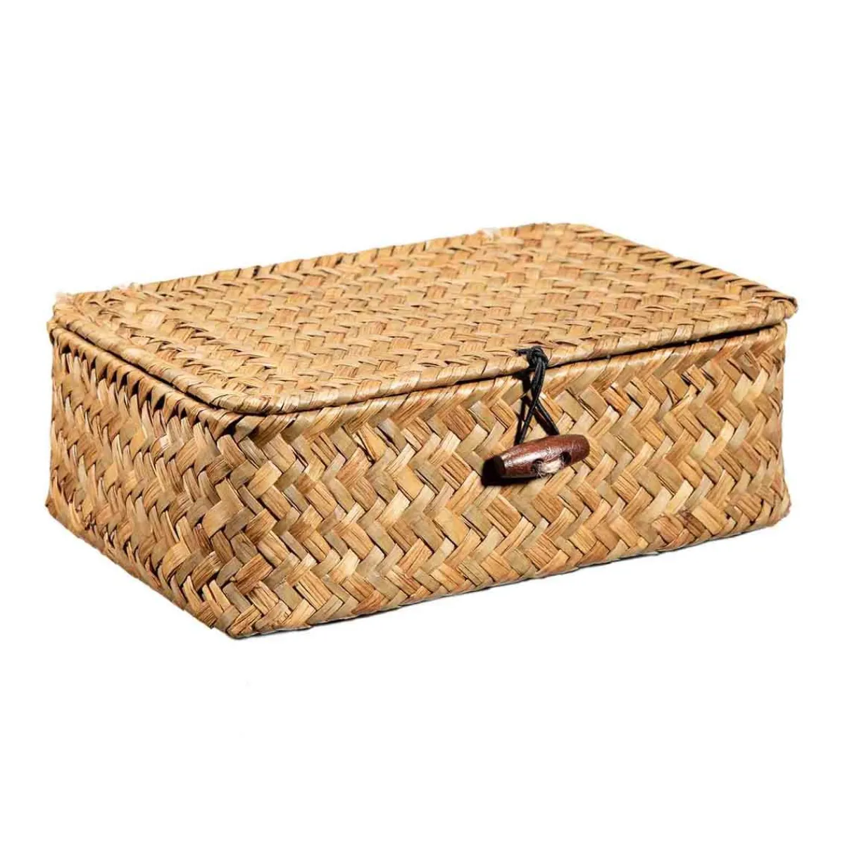 Best Kurv Tage med lokk liten Oppbevaring Og Kurver|Baderomsartikler