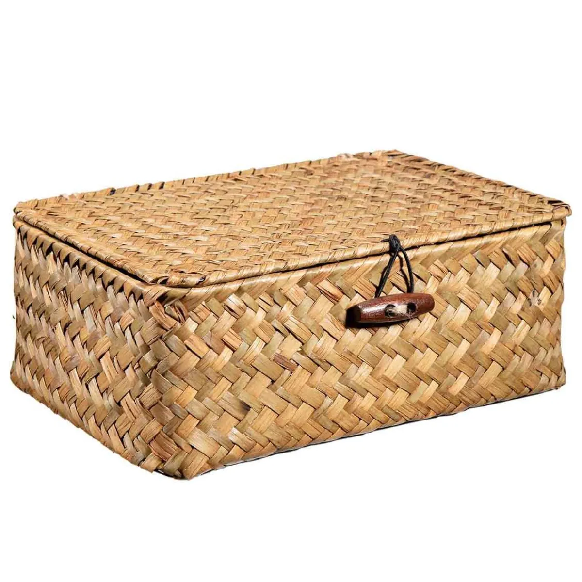 Kurv Tage med lokk stor Oppbevaring Og Kurver|Baderomsartikler