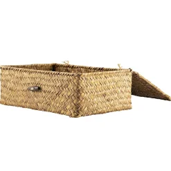 Kurv Tage med lokk stor Oppbevaring Og Kurver|Baderomsartikler