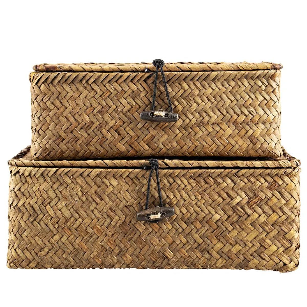 Kurv Tage med lokk stor Oppbevaring Og Kurver|Baderomsartikler