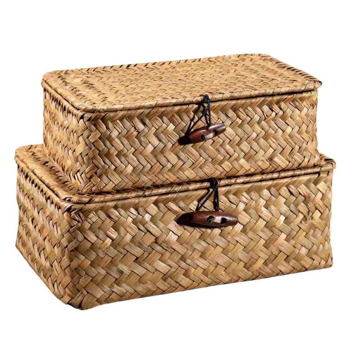 Kurv Tage med lokk stor Oppbevaring Og Kurver|Baderomsartikler