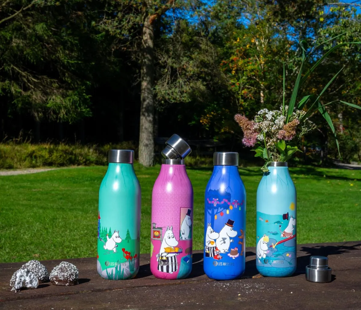 New Les Artistes - Bottle Up Mummi - Termoflaske, grønn Drikkeflasker