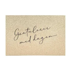 New Liggende kort Gratulerer med dagen Kort