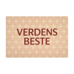 Sale Liggende kort Verdens beste rosa Kort