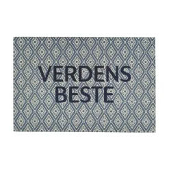 New Liggende kort Verdens beste blå Kort