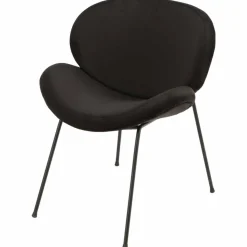 Best Loungestol Konrad Velur, sort Loungestol|Stoler Og Krakker