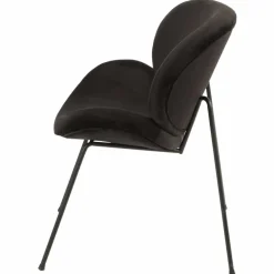 Best Loungestol Konrad Velur, sort Loungestol|Stoler Og Krakker