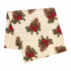 Discount Løper Julekongle 35x145cm Duker, Spisebrikker, Brikker Og Løpere|Juletekstil