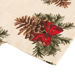 Discount Løper Julekongle 35x145cm Duker, Spisebrikker, Brikker Og Løpere|Juletekstil