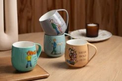 Lykketegning - Bestefar Krus 40 cl beige Krus