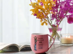 Outlet Lykketegning - Bestemor Krus 40 cl rosa Krus