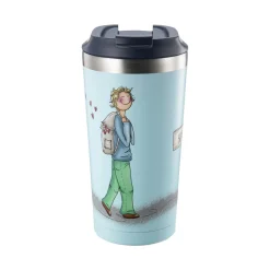 Outlet Lykketegning - Bra dag Termokopp blå Termokopper