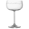 Online Lykketegning - Fyll livet med det som godt er, Champagneglass 35 cl Glass