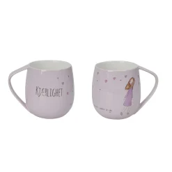 Hot Lykketegning - Kjærlighet Krus 40 cl rosa Krus