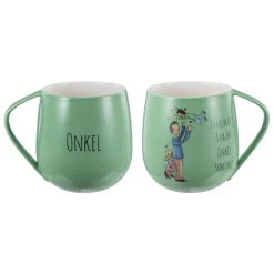 Outlet Lykketegning - Onkel Krus grønn Krus