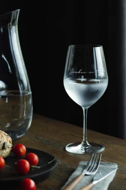 Outlet Lykketegning - Smaken av lykke, Rødvinsglass 625 ml Glass