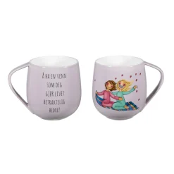 Lykketegning - Vennekrus lilla Krus