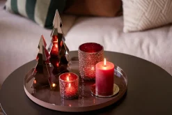 Online Lysestake Arlo m/pigg 11 cm sølv Lysestaker